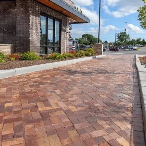 Paver Brick Drive-Thru Sections